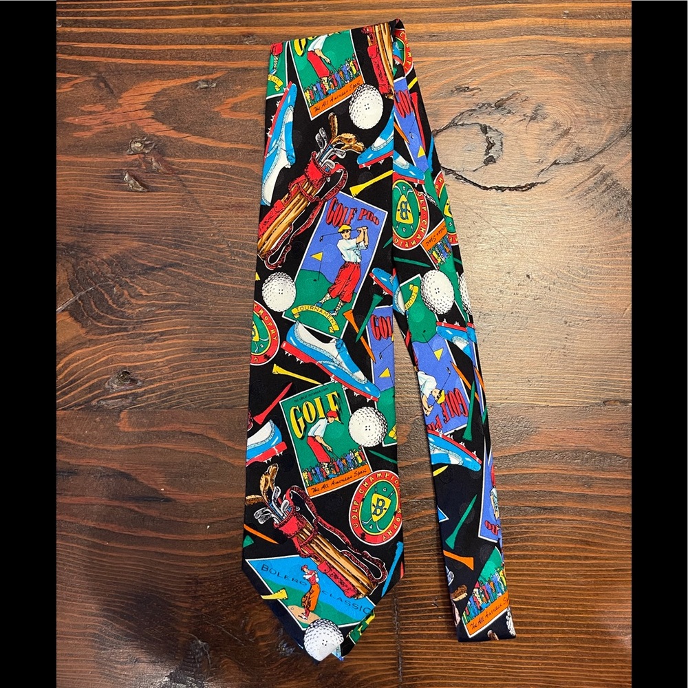 Addiction Golfer Men’s Tie